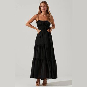 NWT ASTR the label Women's Odina Dress, Black, S